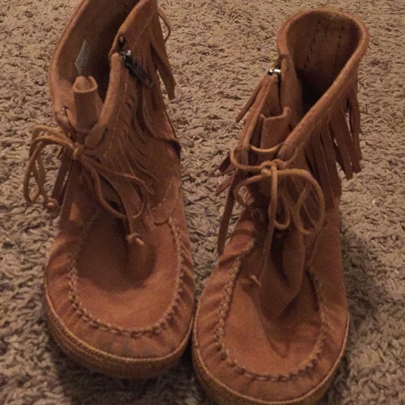 ugg ankle moccasins